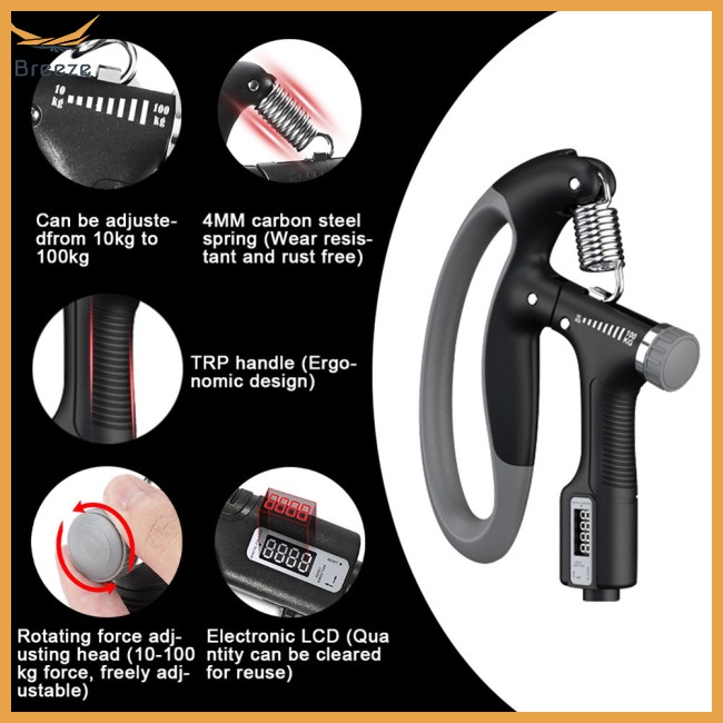 Dụng Cụ Luyện Tập Cơ Tay Chuyên Nghiệp 10-100kg