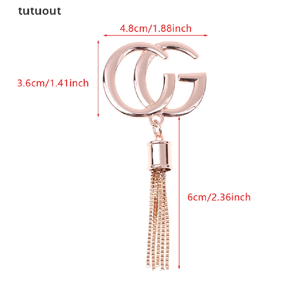 Khóa Kim Loại Gắn Túi Xách Phối Tua Rua Dễ Thương DIY