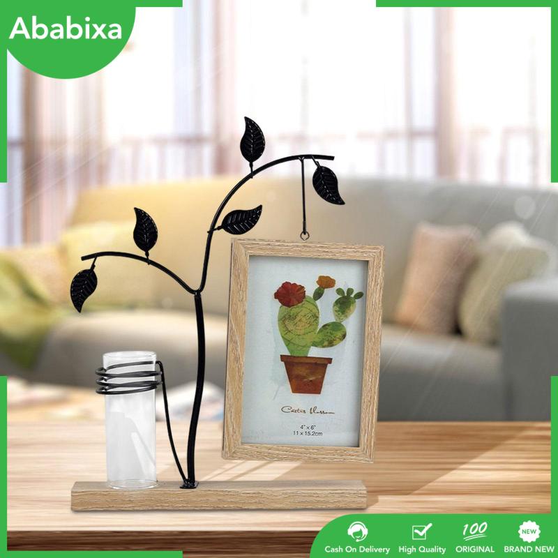 Giá Đỡ Khung Ảnh / Lọ Hoa Thủy Tinh Để Bàn Trang Trí Phòng Ngủ / Tiệc Cưới Phong Cách Châu Âu