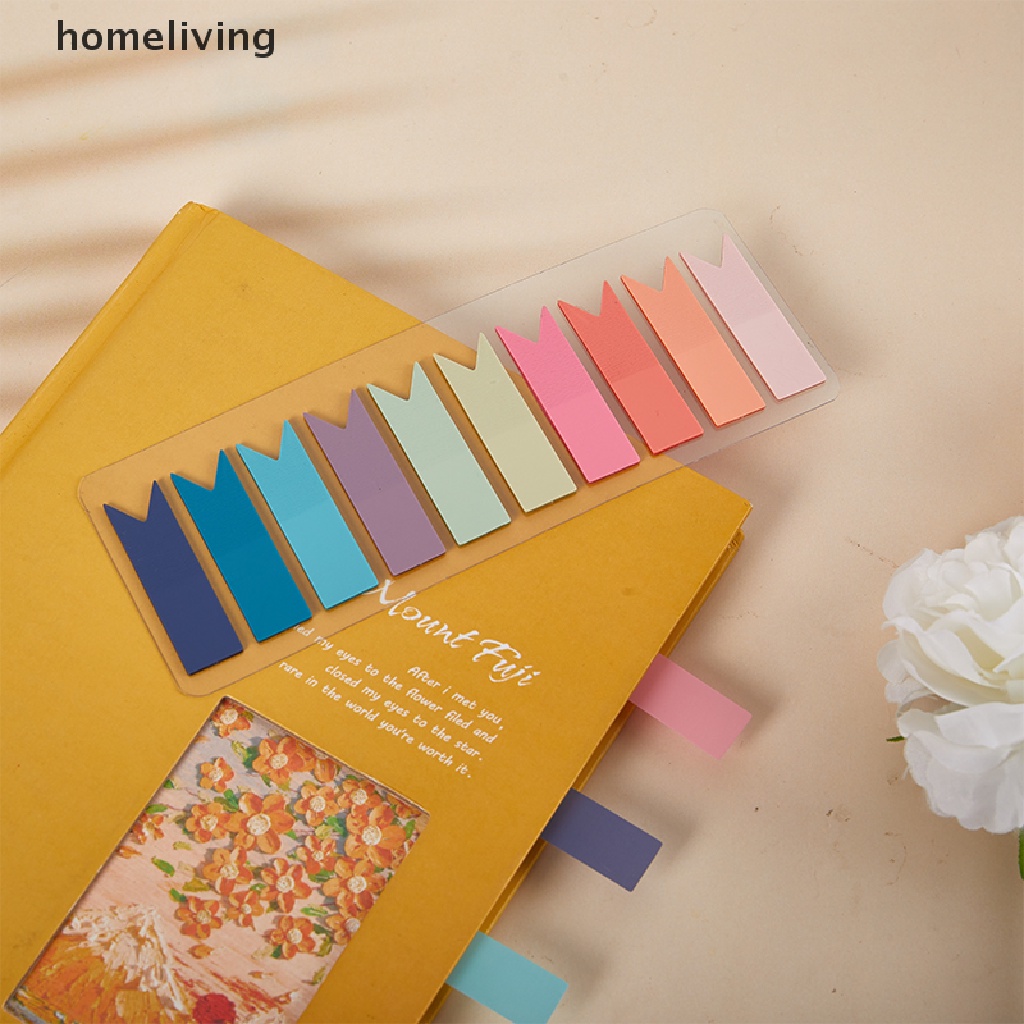 1 Bộ Giấy Ghi Chú Tự Dính Nhiều Màu Sắc Dùng Trong Trường Học / Văn Phòng