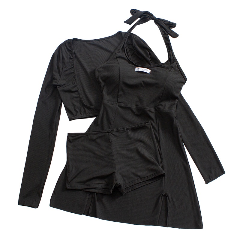 Bộ Đồ Bơi Một Mảnh Tay Dài Kín Đáo Cho Nữ