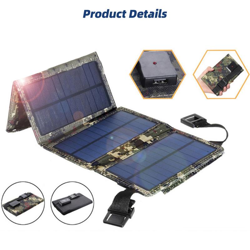 Pin Sạc Dự Phòng HdoorLink 10W 5V USB Khẩn Cấp Chống Thấm Nước Có Thể Gập Lại Cho Điện Thoại / Đồng Hồ