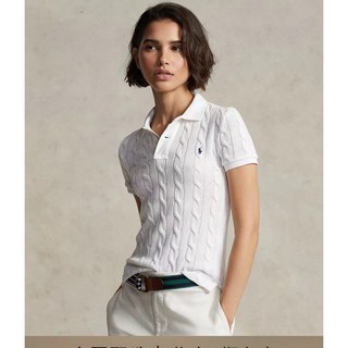 Mùa hè mới nữ rl thêu ngựa nhỏ tay ngắn 100% cotton áo polo nữ dệt kim áo len chui đầu áo