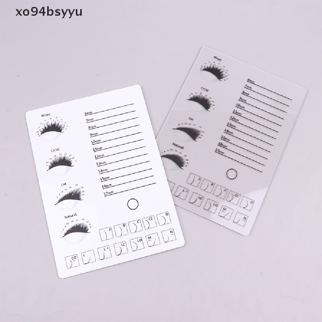 1 Khay Đựng Lông Mi Giả xo94bsyyu Bằng Acrylic Tiện Dụng