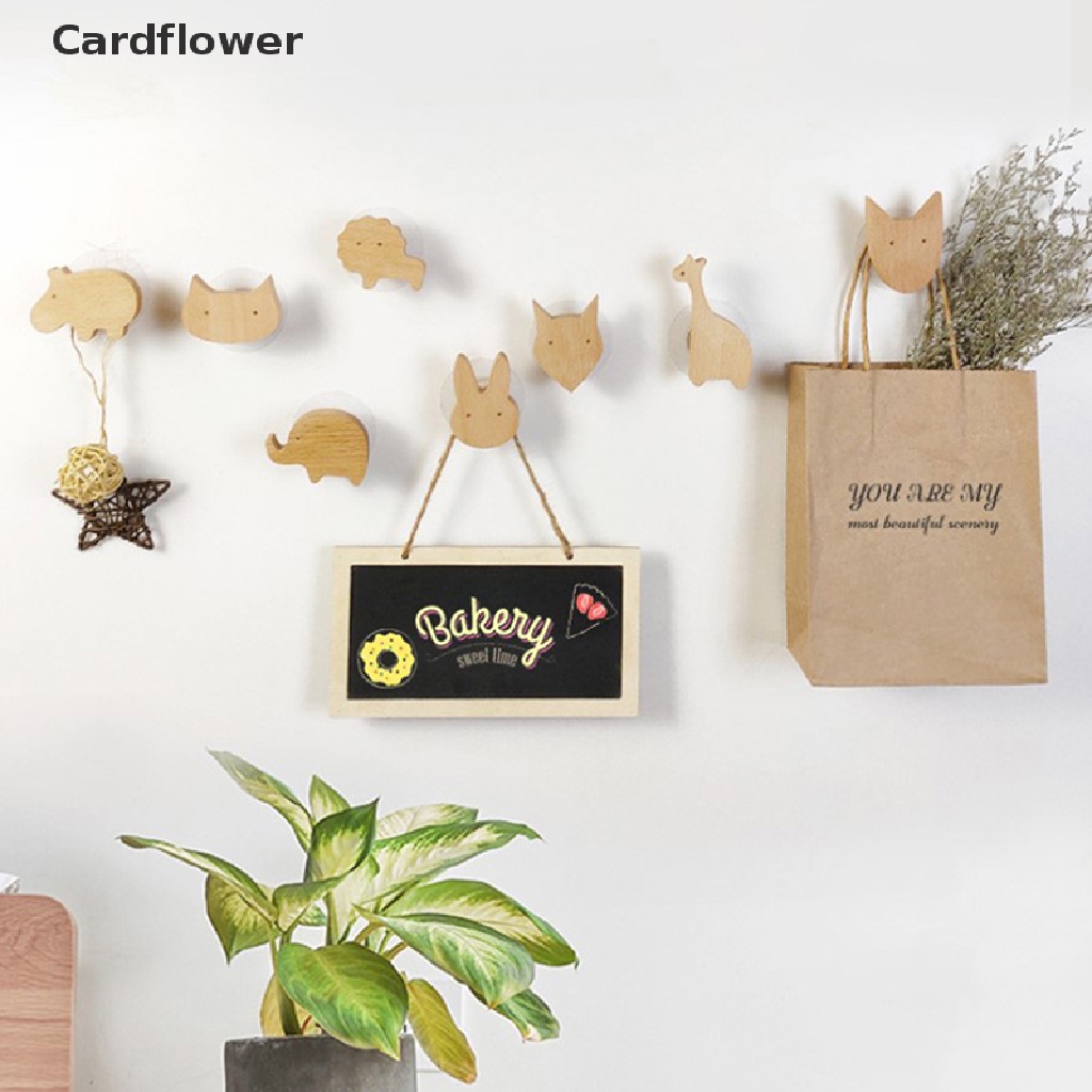 1 Móc Treo Đồ Gắn Tường Hình Động Vật Dễ Thương