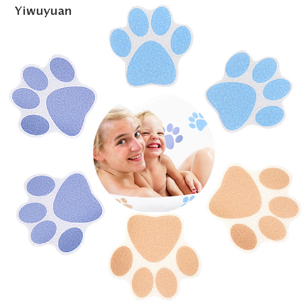 < Yiwuyuan > Miếng Dán Sàn Nhà Tắm / Bậc Thang Trong Suốt Chống Trượt Không Thấm Nước