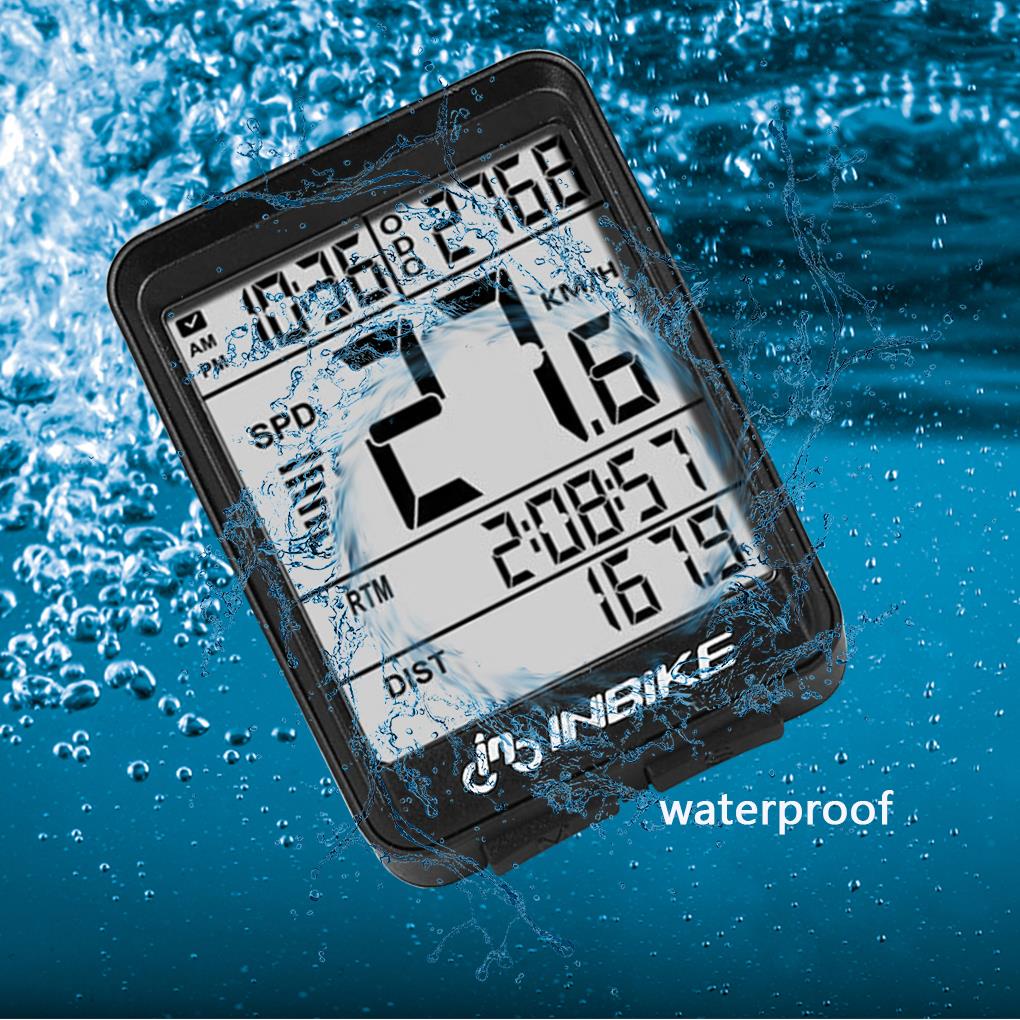 Đồng Hồ Đo Tốc Độ Không Dây Kỹ Thuật Số Cho Xe Đạp