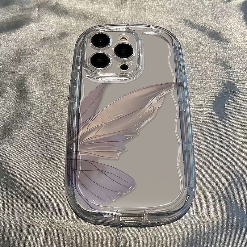 ✅Ốp Điện Thoại Mềm Trong Suốt Chống Sốc Họa Tiết Bướm Cho Iphone Xs xsxr 8p12 / / 13 promax / 7 14 11