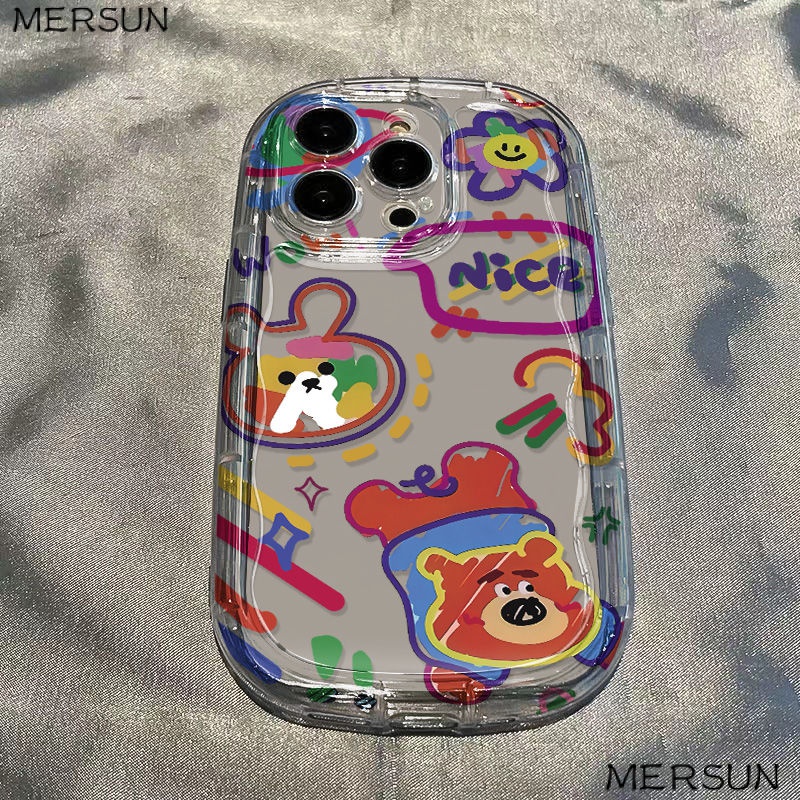 ✅Ốp Điện Thoại Mềm Trong Suốt Chống Sốc In Họa Tiết Hoa &amp; Thỏ Cho Iphone 14 12 8p / promax 13117 Xr