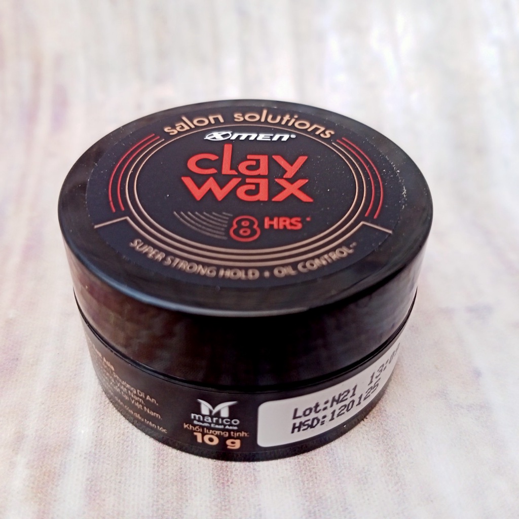 Set 11 món ( 5 Gói Tắm-Gội-Dưỡng 3in1 Clean &amp; Fresh 5g + Sáp đất xét Clay Wax 10g+ 5 Gói Sữa rửa mặt Detox 3g)
