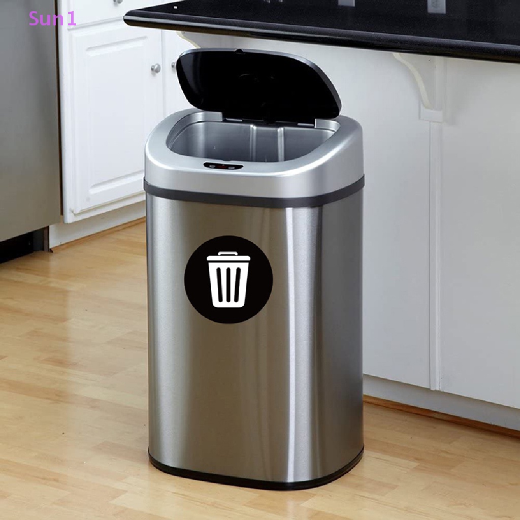 Sun1 &gt; 6 Miếng Dán Thùng Rác Tái Chế Đường Kính 5 Inch