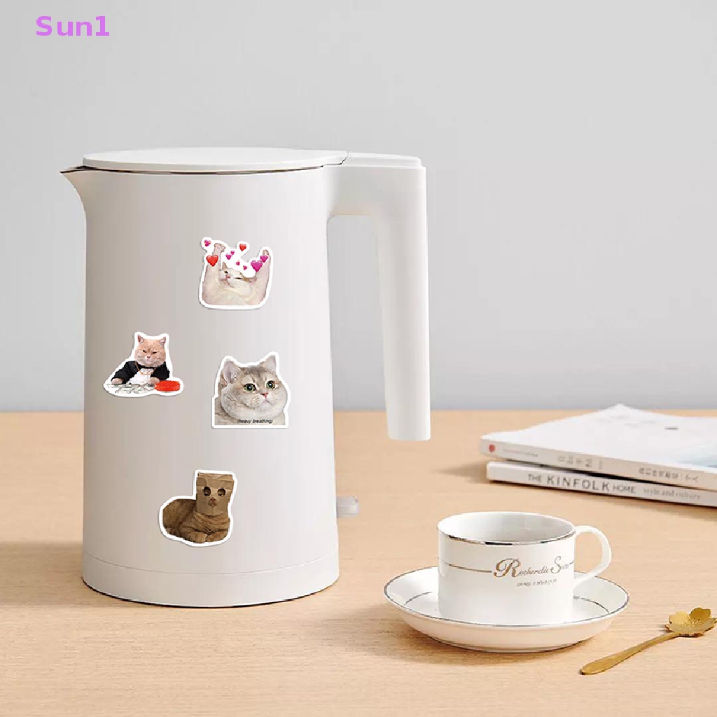 Set 50 Miếng Dán Hình Động Vật Graffiti Trang Trí Sổ Tay Cho Bé / Laptop