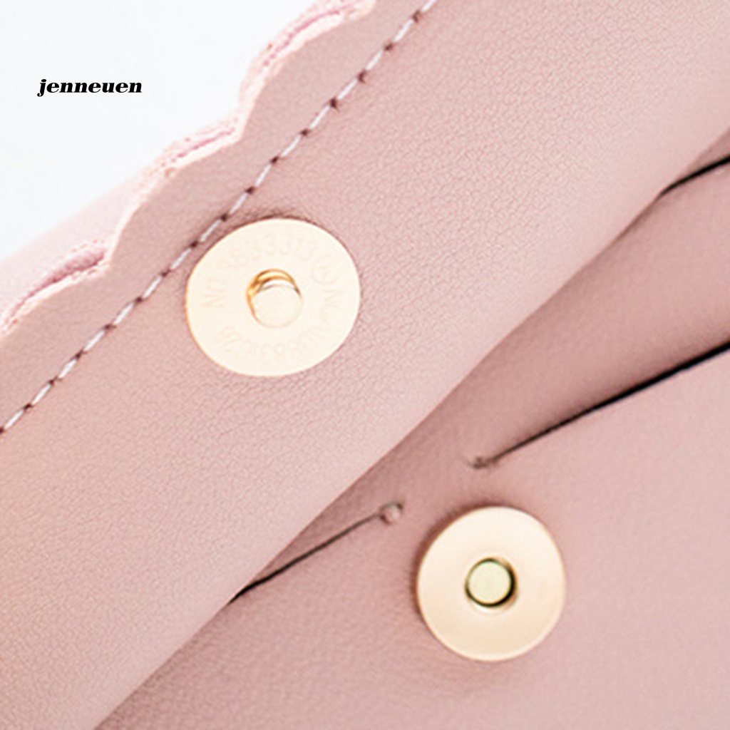 Ví Da Cầm Tay Đựng Tiền Xu Và Thẻ In Họa Tiết Dễ Thương Cho Nữ Giá Đỡ