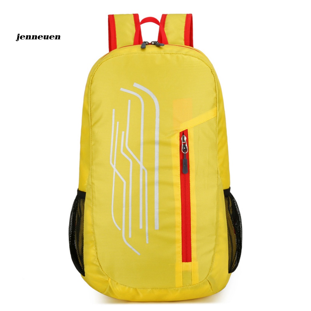 Ba Lô Thể Thao Gọn Nhẹ Sức Chứa Lớn Chống Thấm Nước Có Khóa Kéo Tùy Chỉnh Tiện Dụng Mang Theo Du Lịch