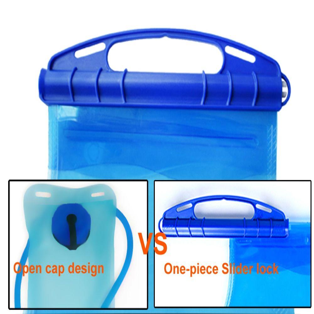 QUINTON Ba Lô Du Lịch Thể Thao Có Túi Nước 1L 1.5L 2L 3L