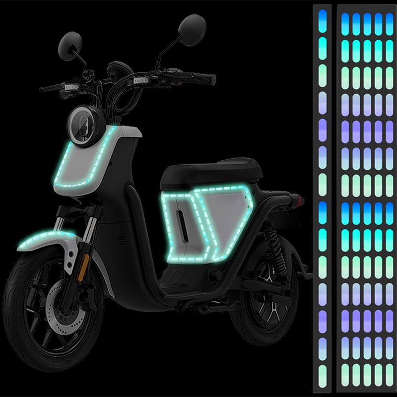 Miếng Dán Phản Quang Cảnh Báo An Toàn Cho Xe Hơi DIY