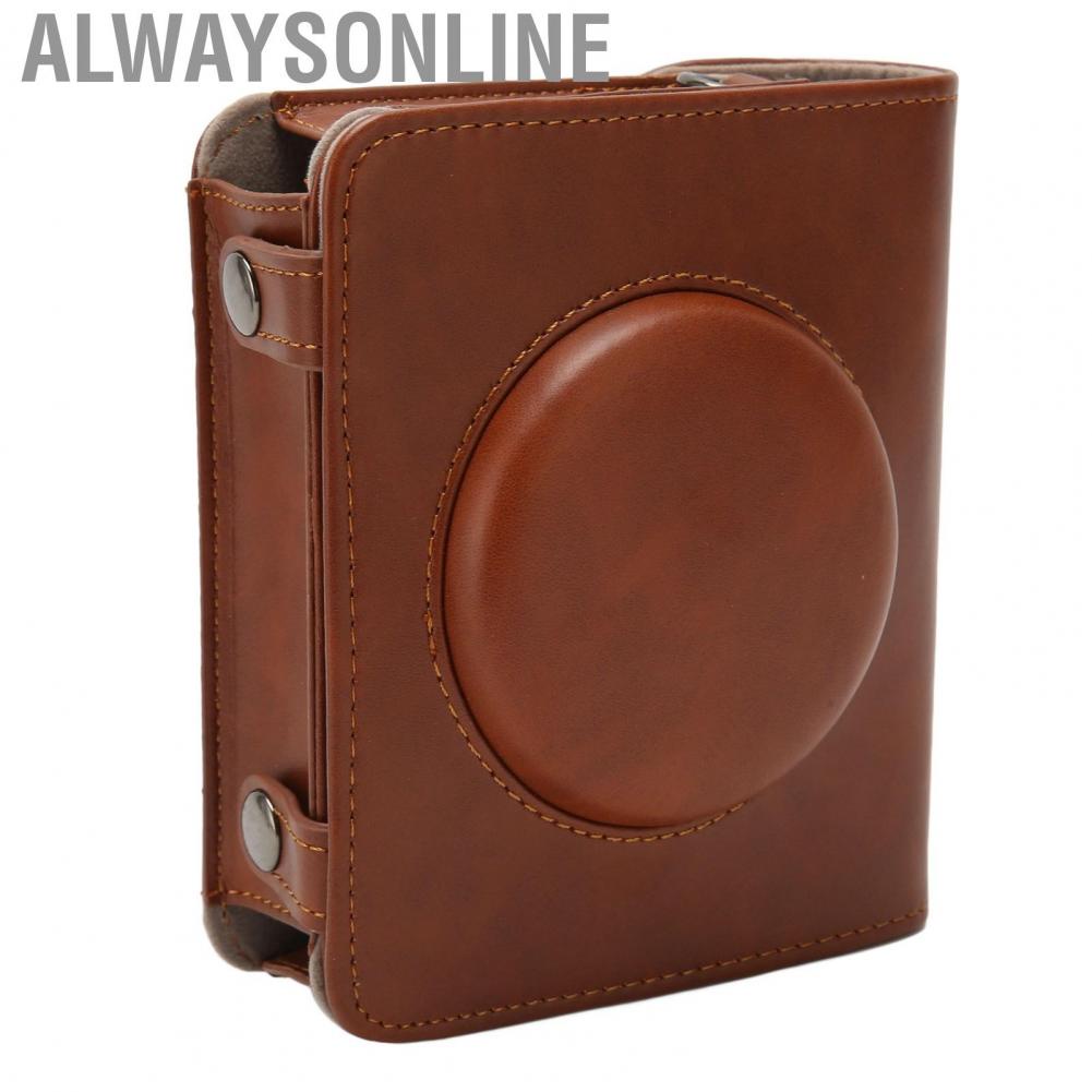 Alwaysonline Camera Protective Case  Bag Durable PU for Travelling