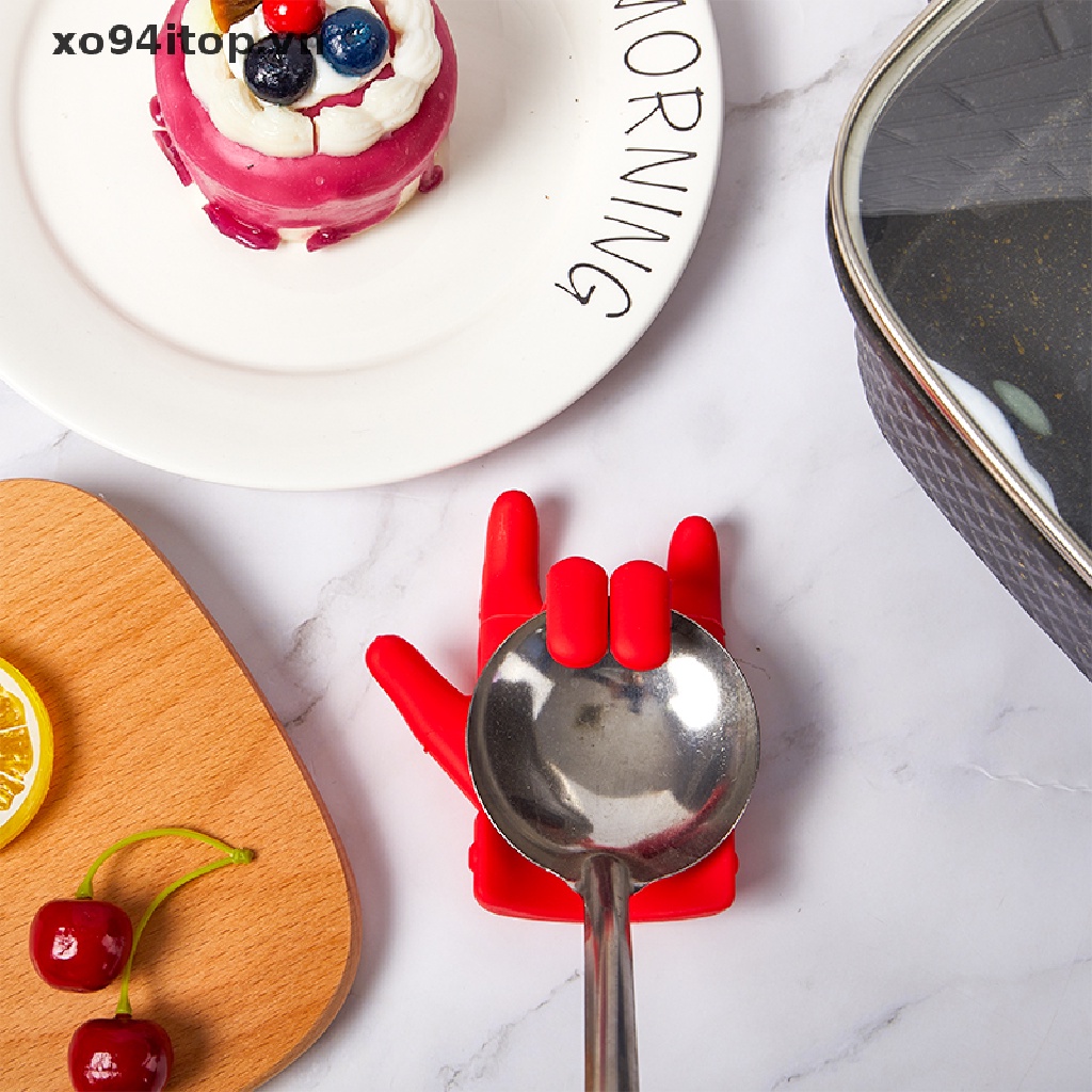 Kẹp Nhấc Nắp Nồi Bằng Silicon Chống Tràn Tiện Dụng