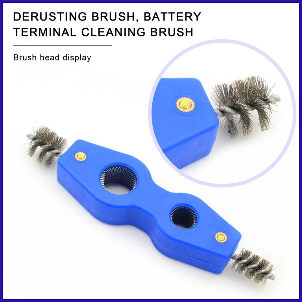 Chổi Vệ Sinh Bảo Vệ Đầu Cuối Pin Xe Hơi / Tàu Thuyền 4 Trong 1 Tiện Dụng