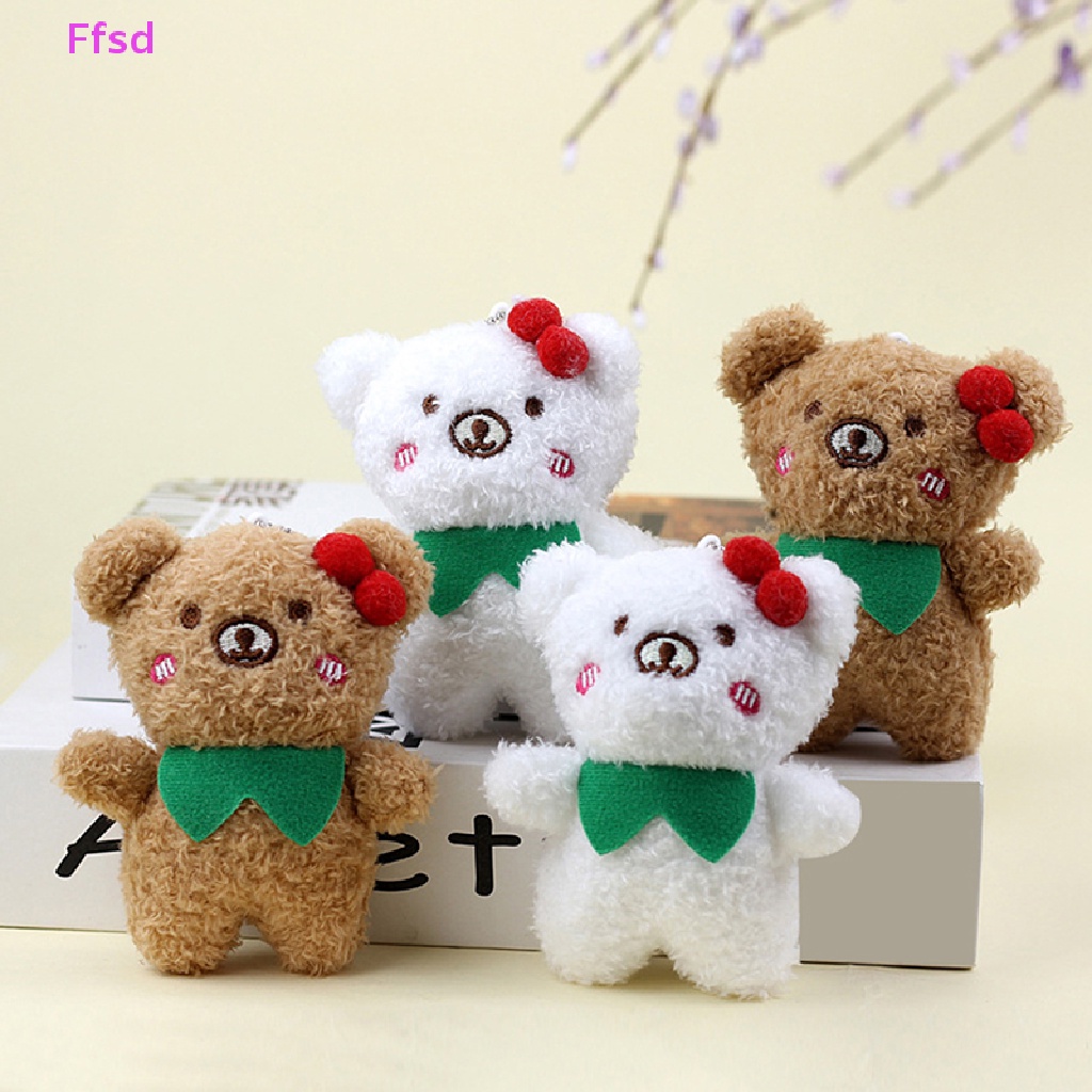 {Ffsd} Móc Chìa Khóa Xe Hơi / Ba Lô Hình Gấu Bông Hoạt Hình Dễ Thương Sáng Tạo Thích Hợp Làm Quà Tặng Cho Bạn Gái *