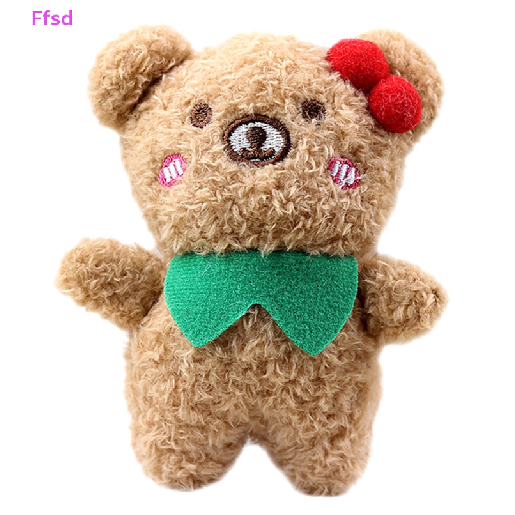 {Ffsd} Móc Chìa Khóa Xe Hơi / Ba Lô Hình Gấu Bông Hoạt Hình Dễ Thương Sáng Tạo Thích Hợp Làm Quà Tặng Cho Bạn Gái *