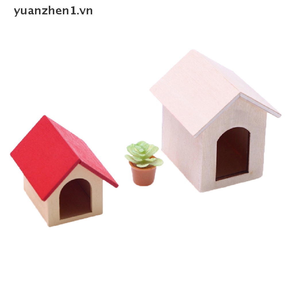 Mô Hình Chú Chó Mini Dùng Trang Trí Nhà Búp Bê