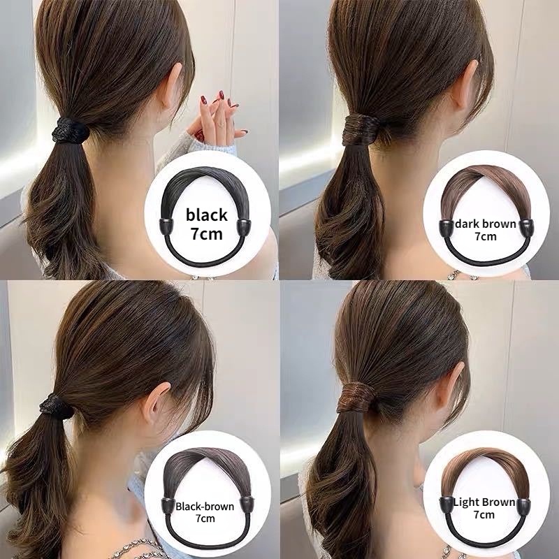 Bộ 2 / 3 Món Tóc Giả Kiểu Hàn Quốc Thiết Kế Đơn Giản Cho Nữ