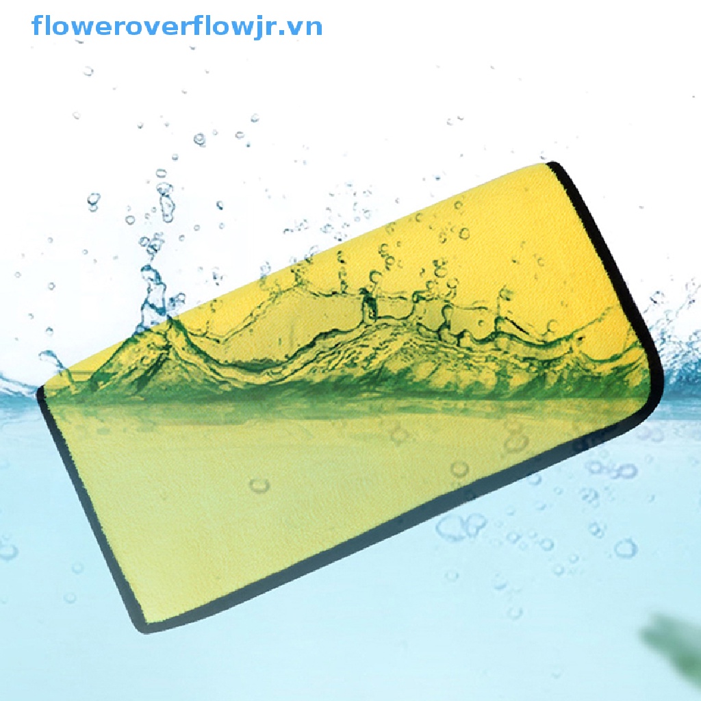 Set 3 Khăn Lau Xe Hơi Bằng Vải Vi Sợi Chất Lượng Cao