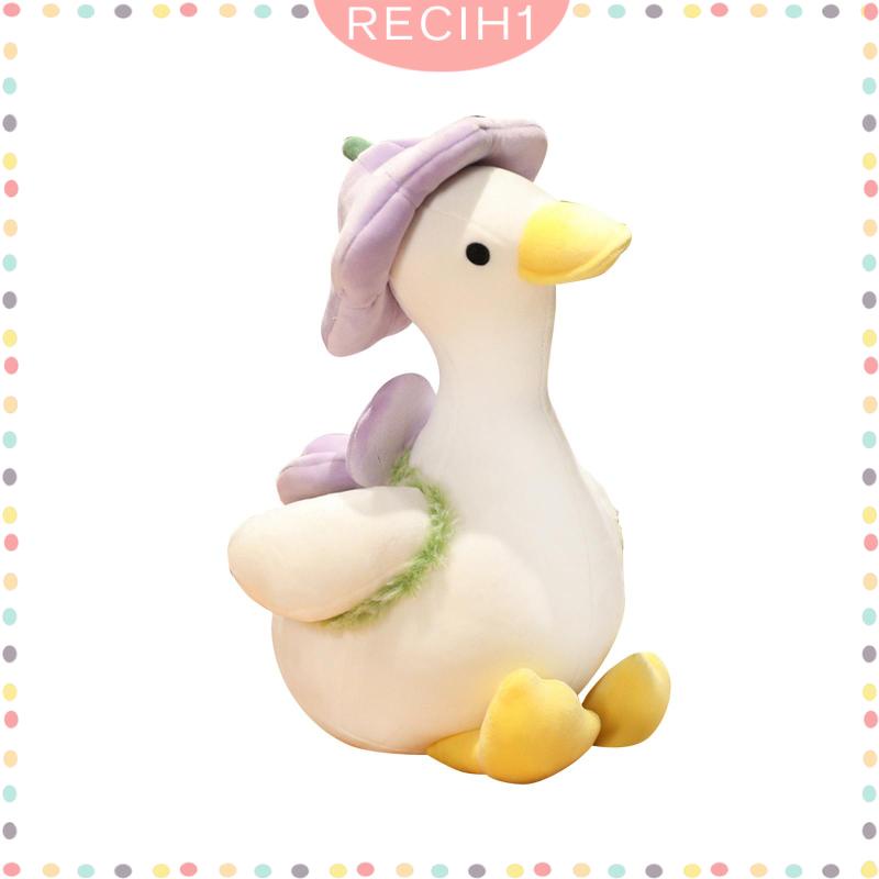 Vịt Nhồi Bông Mềm Mại Dễ Thương Dùng Trang Trí Xe Hơi