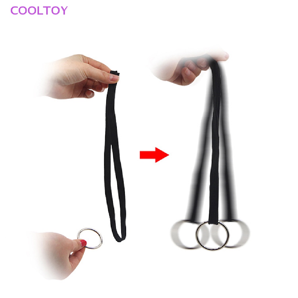 Cooltoy Đồ Chơi Vòng Nhẫn Và Dây Thừng Dùng Làm Đạo Cụ Ảo Thuật Magie Mentalism