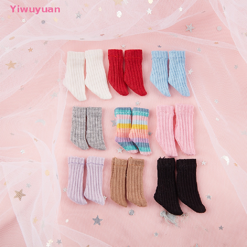 Quần Short + Đôi Tất Cho Búp Bê OB11 1 / 6 1 / 12 Mới