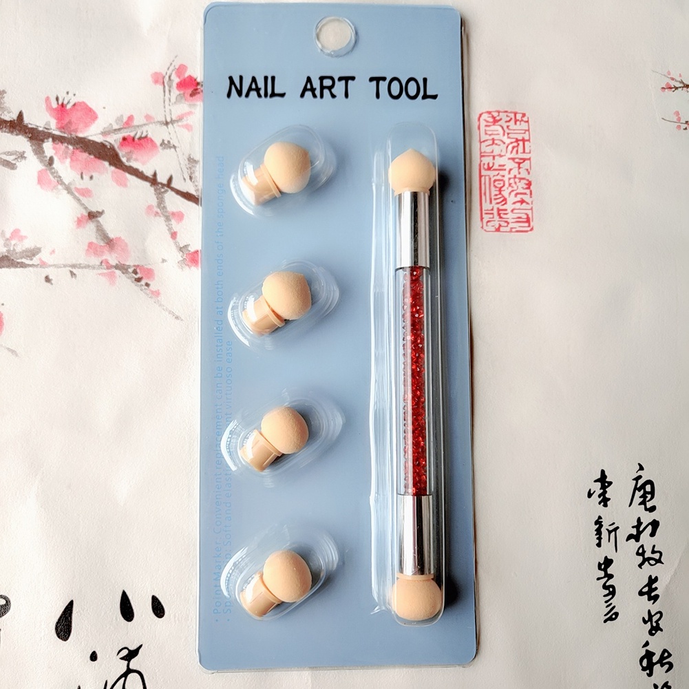 Bút Mút Hai Đầu Không Nhòe Dùng Vẽ Móng Nghệ Thuật