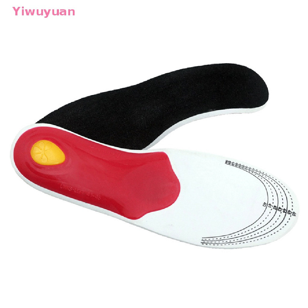 2 Miếng Gel Lót Giày Hỗ Trợ Chỉnh Hình Lòng Bàn Chân Phẳng 3D Mới Cao Cấp Cho Nam Nữ