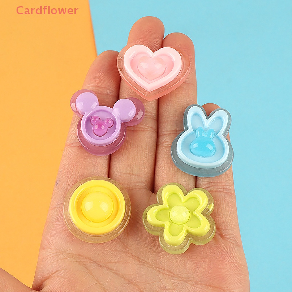 Bộ 5 Phụ Kiện Kẹp Tóc Hình Thỏ Phát Sáng Độc Đáo Mới