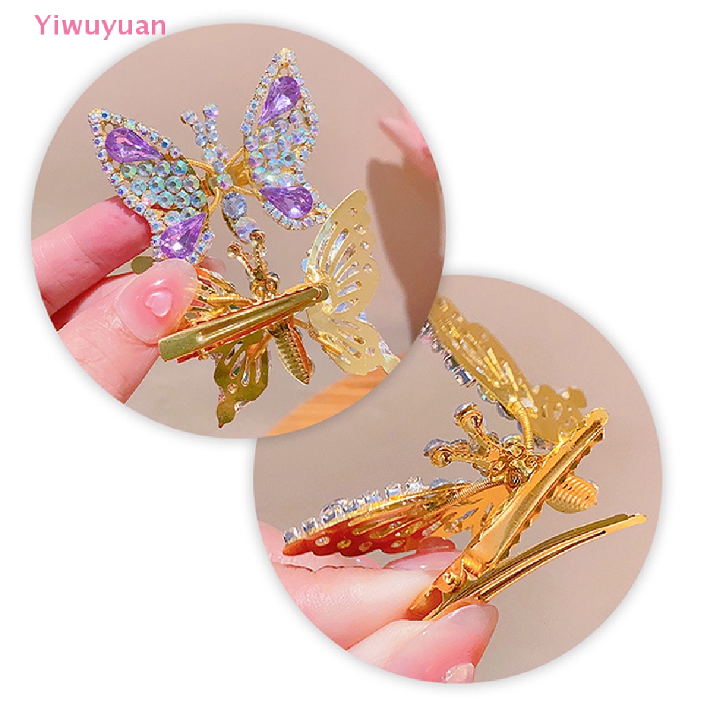 Kẹp Tóc Bướm Di Chuyển Phụ Kiện Mới Cho Nữ