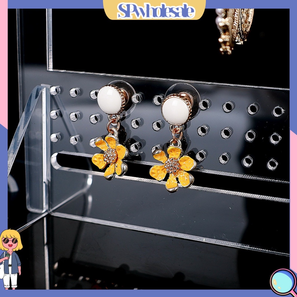 <SPwholesale> Giá Đỡ Trưng Bày Trang Sức Bằng Acrylic Trong Suốt Sức Chứa Lớn