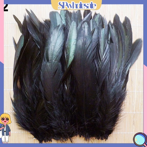 <SPwholesale> Set 50 Lông Vũ 13-20cm Tự Nhiên Trang Trí Quần Áo