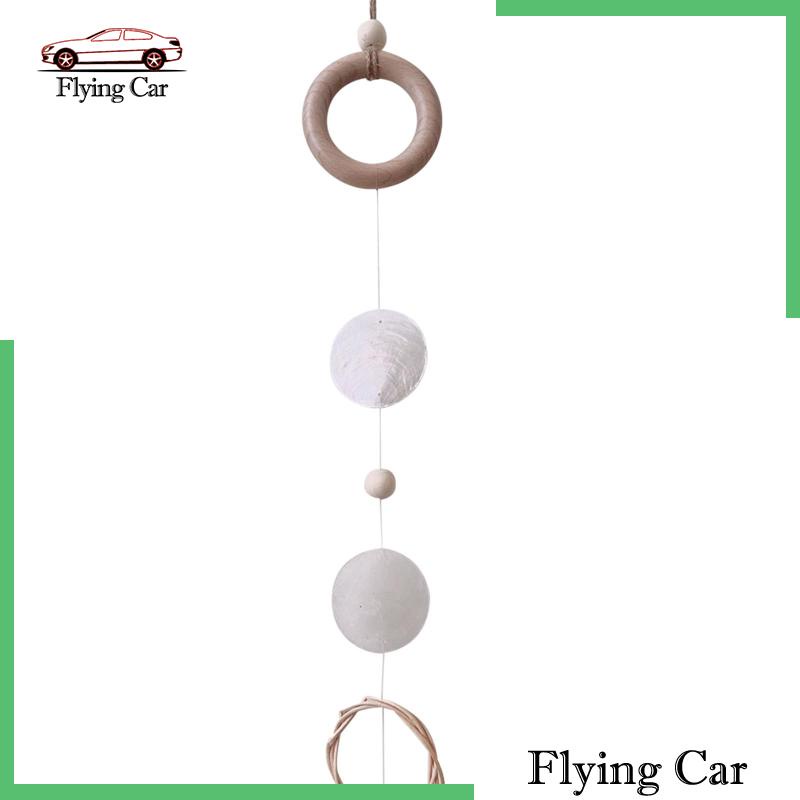 [Lzdjfmy2] Chuông Gió Vỏ Sò Thủ Công Dễ Thương Treo Nôi Em Bé Sân Vườn