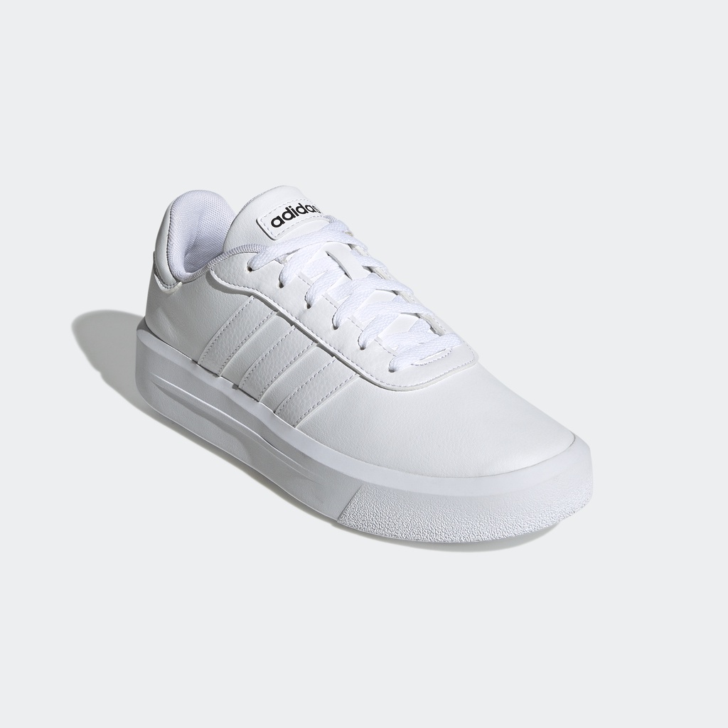 Adidas Trượt ván Giày Court Platform Nữ trắng GV9000