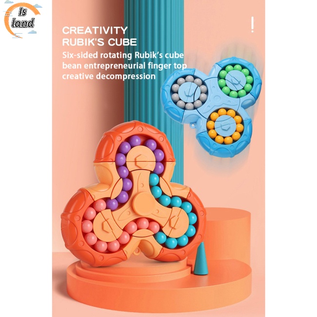 Đồ Chơi Khối Lập Phương Sáu Mặt Xoay Ma Thuật 2 Trong 1 Làm Quà Sinh Nhật Cho Bé