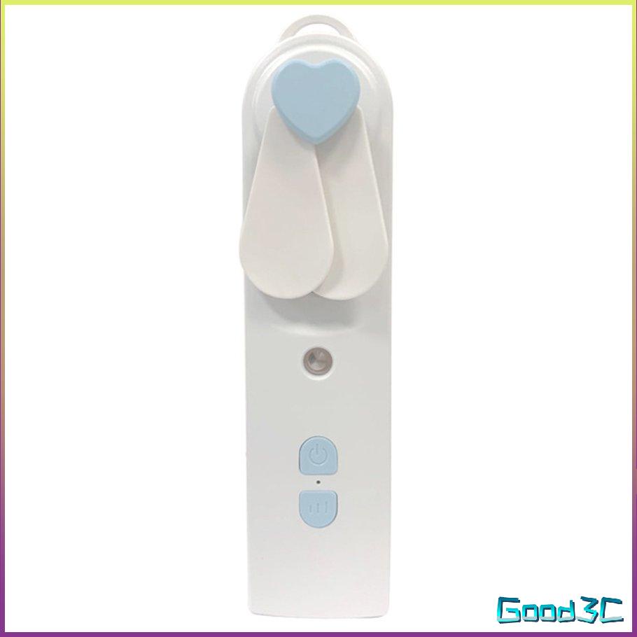 Quạt 2 Trong 1 Máy Tạo Độ Ẩm Mini Di Động Sạc USB Cầm Tay Nước Phun Sương Xông Hơi Mặt Ngoài Trời Điều Hòa Không Khí [U/6]