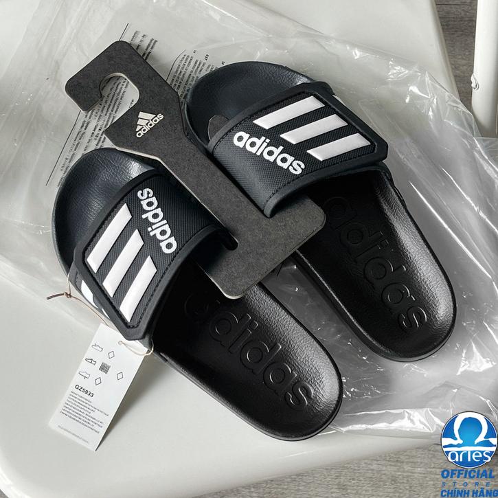 Dép nam adidas Adilette Tnd logo chính hãng quai dán đế dép bánh mi chống nước chống trượt - Aries Sốp