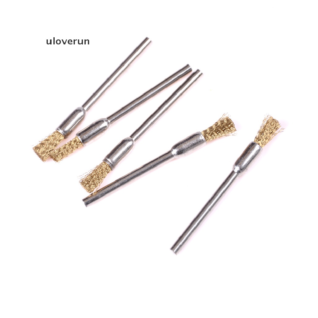 Set 5 Chổi Sợi Đồng 3mm * 5mm Dành Cho Máy Đánh Bóng Cầm Tay Đa Năng Tiện Dụng
