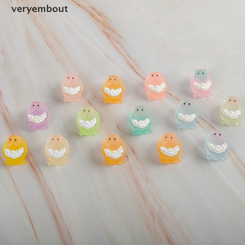 Ut Bộ 5 Tượng Hoạt Hình Phát Sáng Trong Đêm Dùng Để Trang Trí