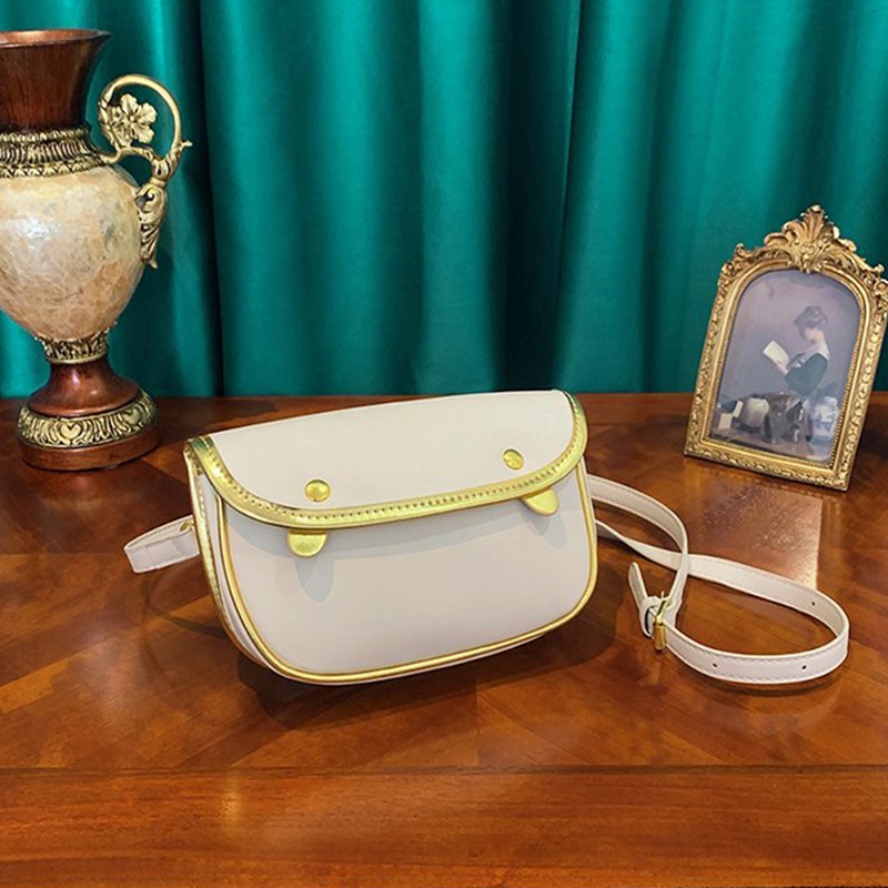 Ielgy Túi Đeo Chéo Khóa Nam Châm Màu Vàng Chất Lượng Cao Đơn Giản Và Có Thể Điều Chỉnh Nhiều Cách Khác Nhau