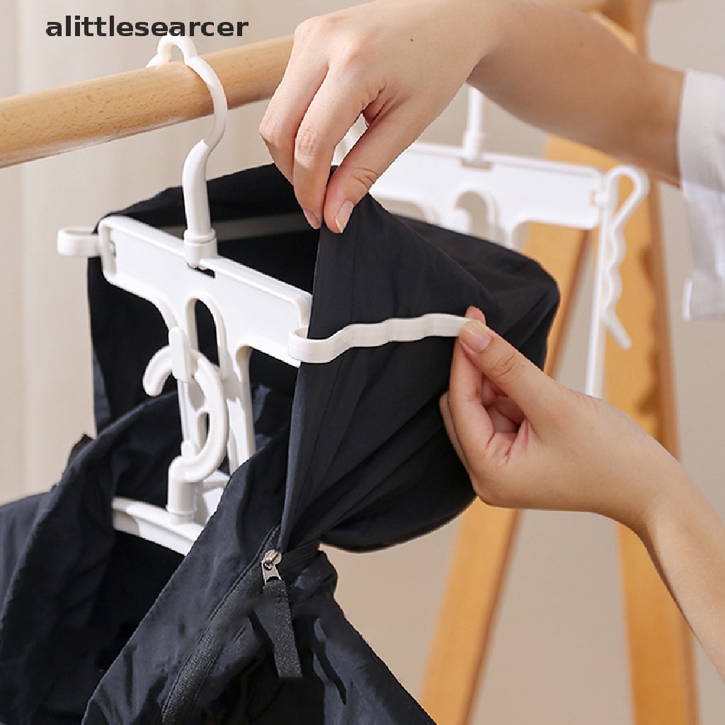 Móc Nhựa Treo Quần Áo Có Kẹp Xoay 360 Độ Tiện Dụng° Áo Hoodie Cổ Lọ Thời Trang Cá Tính