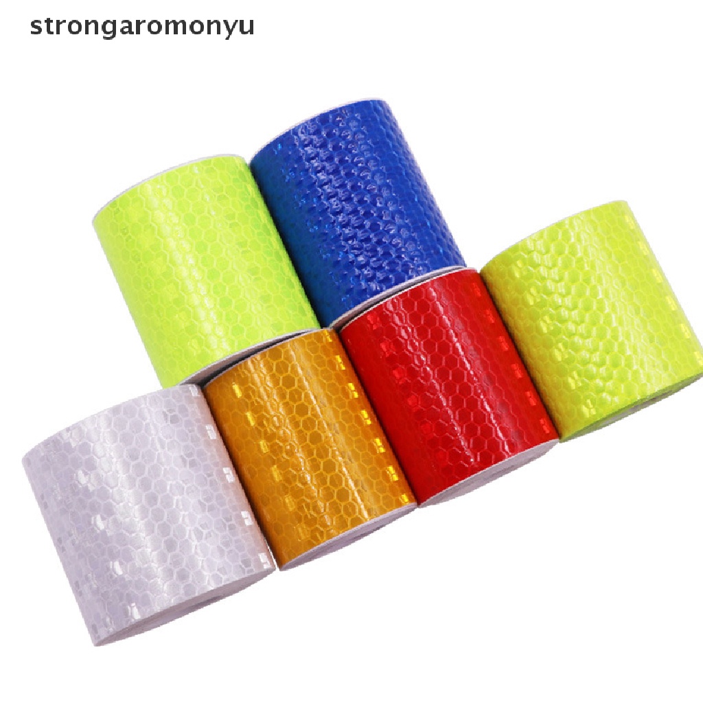 Miếng Dán Phản Quang Cảnh Báo An Toàn Cho Xe Hơi 5cm * 300cm