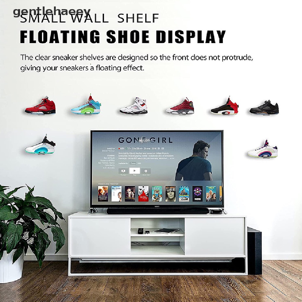 Bộ 6 Giá Đỡ Giày Thể Thao Gắn Tường Tiện Dụng