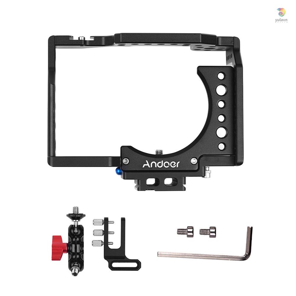 Khung Hợp Kim Nhôm Ổn Định Máy Quay Phim Andoer Cho A7II / A7II / A7SII / A7M3 / A7RII / A7RII / A7RII