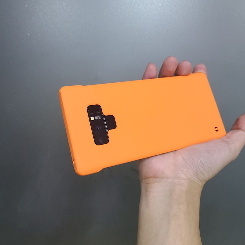 Ốp Điện Thoại PC Cứng Mỏng Không Viền Chống Sốc Màu Kẹo Cho Samsung Galaxy Note 9